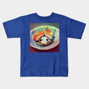 Kawaii Anime Sushi Kids T-Shirt